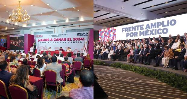 Semejanzas y diferencias de los procesos de Morena y Va por México.