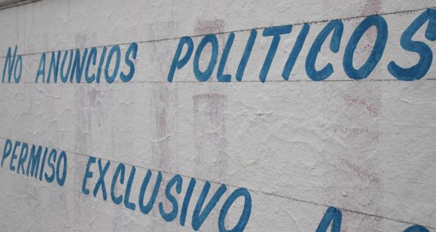 Multas hasta de 2 mdp por pintas de promoción política