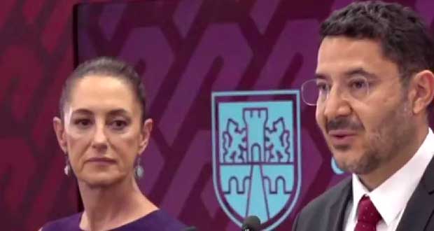 Batres sustituirá a Sheinbaum en CDMX; queda fuera de contienda para 2024