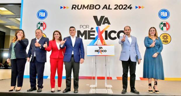 Va por México elegirá candidato el 26 de junio