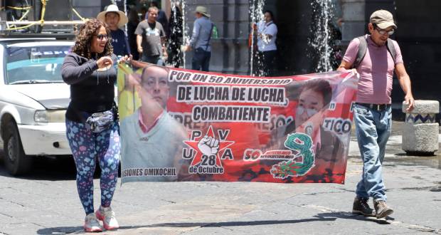 La 28 de Octubre se manifiesta contra expropiación de ‘La Cuchilla’