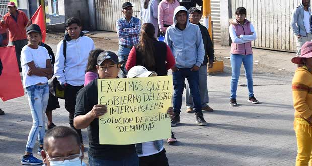 Exigen agua y pavimentación para colonias populares 