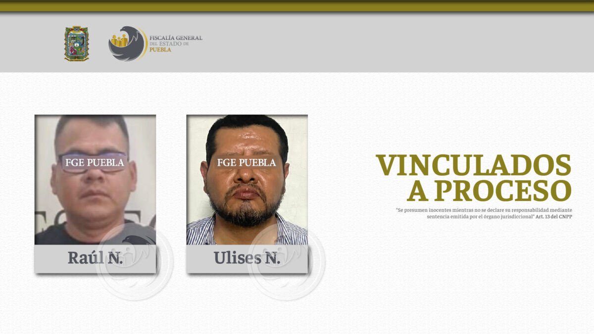 Dos hombres vinculados a proceso y en prisión preventiva por abuso sexual