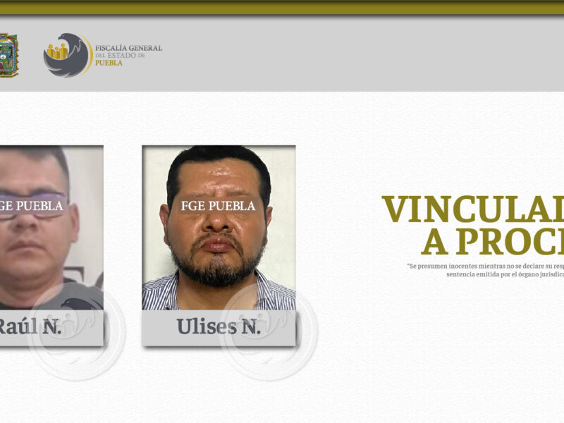 Dos hombres vinculados a proceso y en prisión preventiva por abuso sexual
