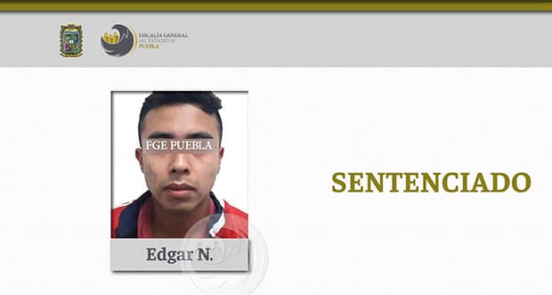 Sentencian a Edgar N., con 42 años 6 meses de prisión por feminicidio