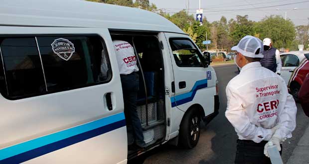 Inspección a transporte público de Puebla iniciará 10 de julio; ve requisitos y costo 