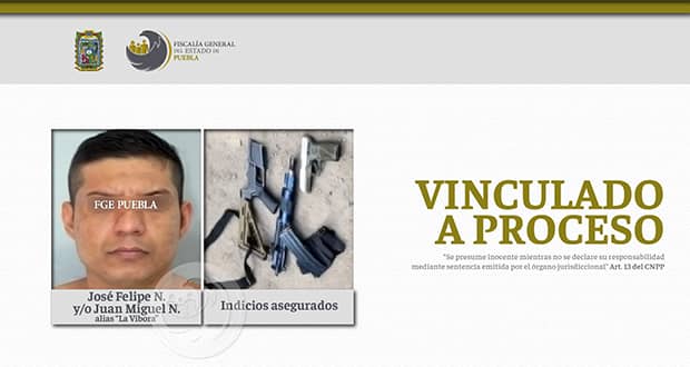 FGE vincula a proceso a José Felipe N. por disparar a policias municipales