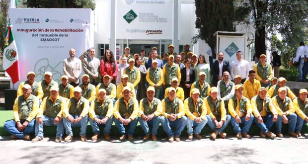Sergio Salomón inaugura remodelación de la Smadsot; invierte 17.4 mdp