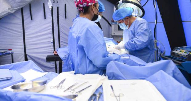 Salud ofrece consultas generales en Tlahuapan; 200 beneficiados.