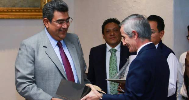 Céspedes e Iberdrola analizan proyectos energéticos en Puebla