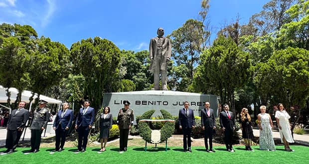 Gobierno del Estado conmemora 151 aniversario luctuoso de Benito Juárez