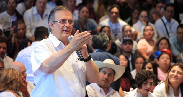 Ebrard asegura que resolverá la seguridad; descarta irse de Morena