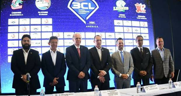 México será sede de la primera edición de la Baseball Champions League.