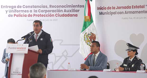 Gobierno de Puebla creará unidad para vigilancia de policías municipales
