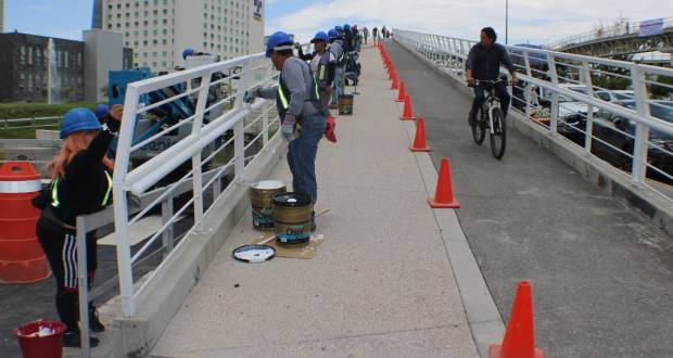 Gobierno estatal inicia rehabilitación de ciclovías; invierte 62.9 mdp