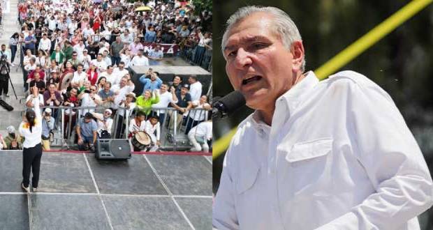 Adán regresará a Puebla; Sheunbaum busca fortalecer la educación.