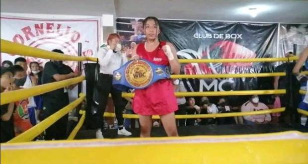 Apoba organiza función a beneficio de boxeadora poblana Dara Paola Gil.
