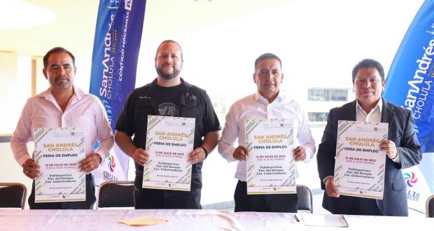 Segunda feria de empleo, en San Andrés Cholula; 569 vacantes
