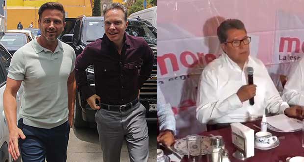 En Puebla, Velasco apoya a hijo de Gali y Monreal destaca caso Coyomeapan