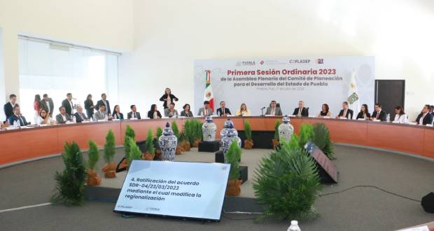 Sergio Salomón Céspedes encabeza Asamblea Plenaria del Copladep