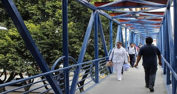 En agosto retirarán puente peatonal ubicado frente a Plaza Dorada
