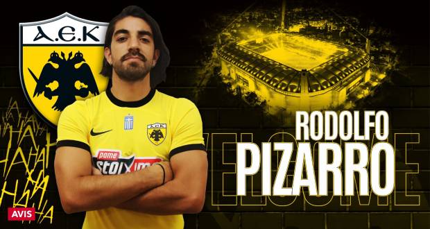 El mexicano Rodolfo Pizarro, nuevo futbolista del AEK Atenas
