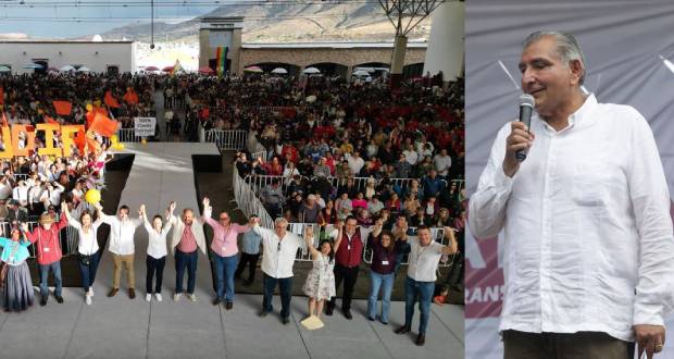 Poco para consolidar la 4T: Adán, Sheinbaum afirma estar arriba