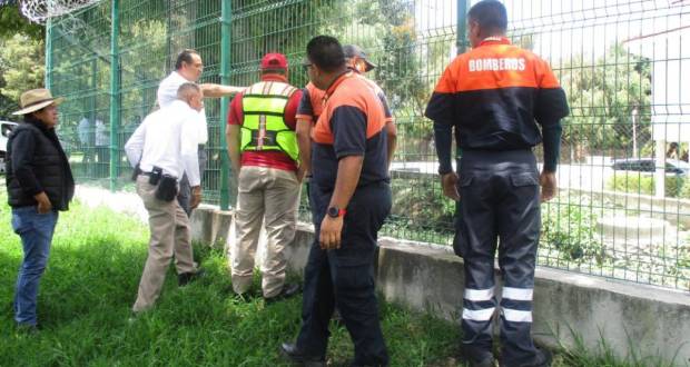 Protección civil de SACH supervisa ríos y barrancas, ante lluvias