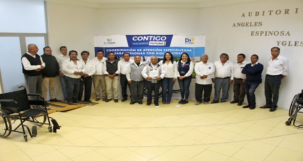 DIF en Cholula capacita taxistas para atender personas con discapacidad