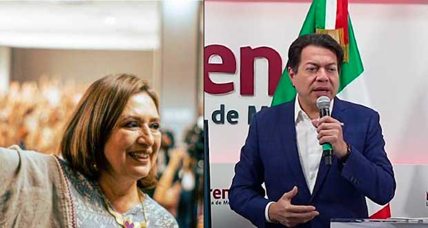 Xóchitl denuncia a AMLO por violencia; Morena la acusa de campaña anticipada. Foto: Especial 