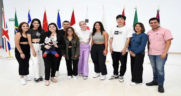 BUAP da bienvenida a 209 estudiantes de intercambio