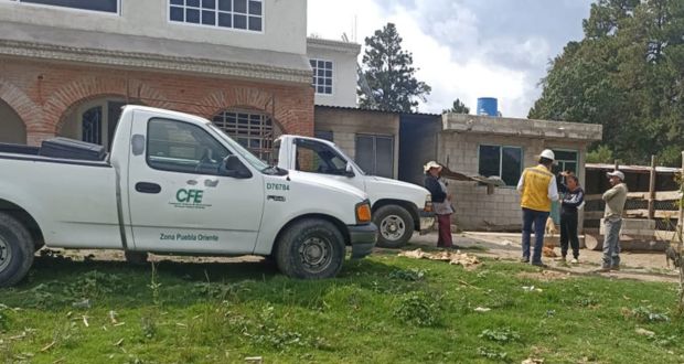 Buscan que Cuautinchán cuente con servicio de electricidad.