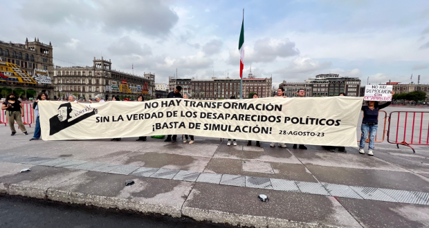 Comité ¡Eureka! Acusa simulación de Comisión de la Verdad “caso Guerra Sucia”. Foto: EsImagen