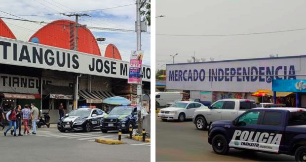 Mercados Morelos e Independencia en operativos simultáneos