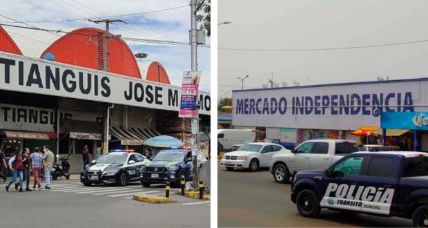 Mercados Morelos e Independencia en operativos simultáneos