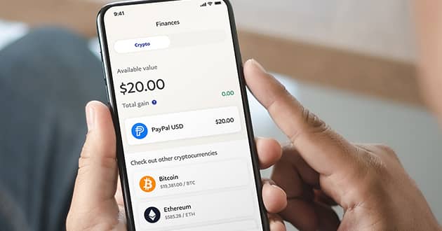 Paypal USD Criptomoneda estable con dólares americanos 1:1