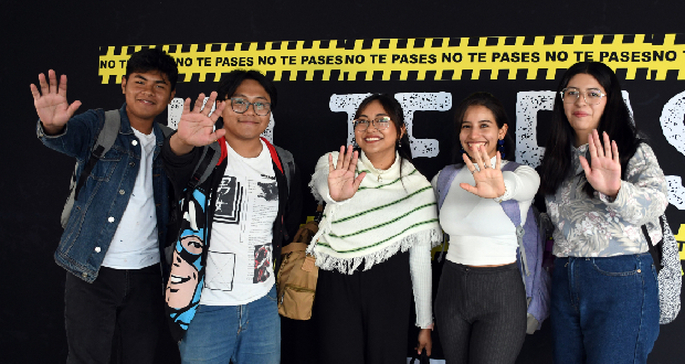 “No te pases”, campaña para la prevención de adicciones en la BUAP