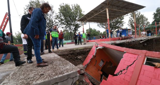 ¿Qué se sabe del socavón en la Gustavo A. Madero?
