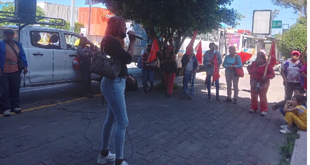 Movimiento Antorchista exige obras en la periferia de Puebla capital