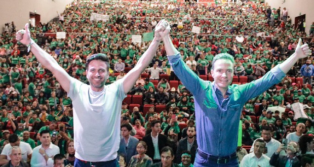 En Cholula, Manuel Velasco pide atraer más inversiones a México