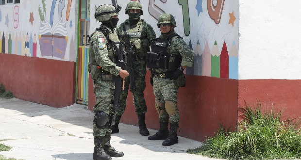 Sedena trabaja en estrategia para combatir delincuencia en Puebla