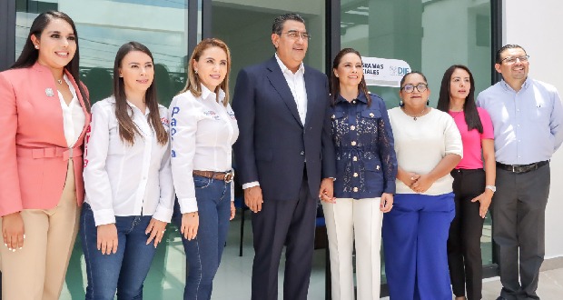 Céspedes y Angón inauguran Sistema DIF Municipal, en San Pedro Cholula