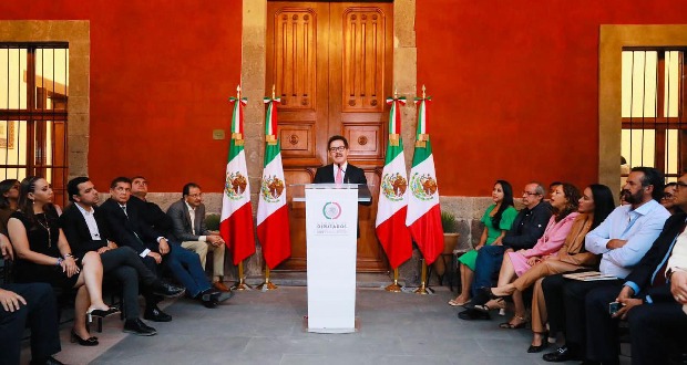 Ignacio Mier encabeza la reapertura de la Garita de San Lázaro