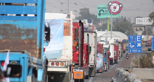 Amotac suspende paro nacional que afectaría carreteras en Puebla