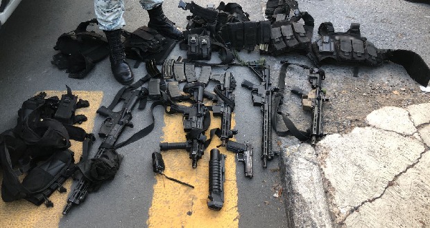 Cuatro personas detenidas en Tamaulipas; portaban armas