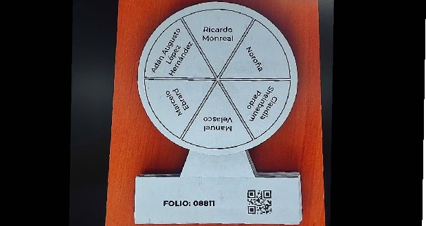 Morena presenta boleta circular para encuesta de aspirantes