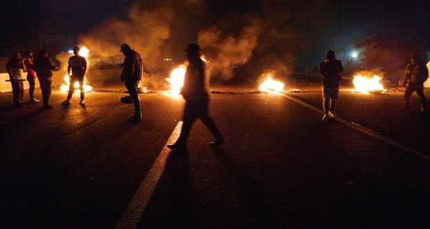 Tras seis horas, en Santa Rita Tlahuapan liberan autopista México-Puebla