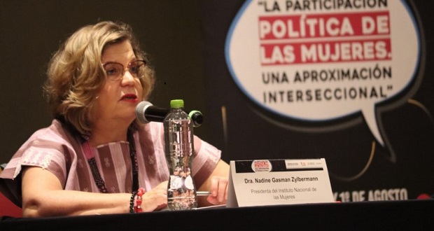 Directora del Inmujeres pide a políticas “aguantar vara”
