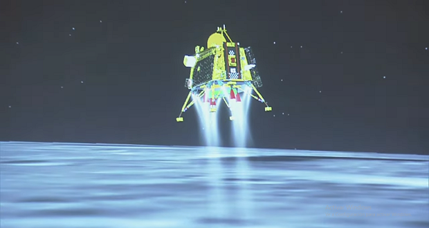 India, cuarto país en lograr alunizaje; sonda Chandrayaan-3 hace historia