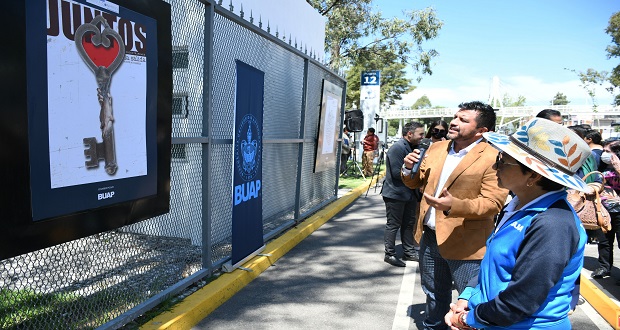 BUAP inaugura exposición “Cuenta conmigo: Carteles vs Suicidio”